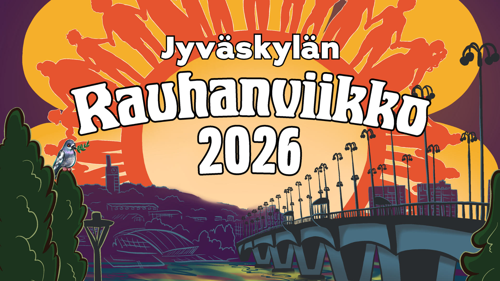 Jyväskylän Rauhanviikko 2026 kuva ilman päivämäärää.