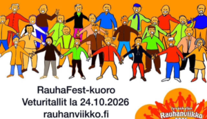 Liity mukaan RauhaFest-kuoroon